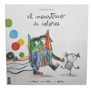 El Monstruo de Colores juego de mesa para niños