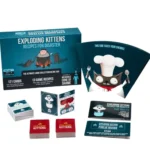 Contenido de Exploding Kittens Recetas del Desastre con cartas y recetas