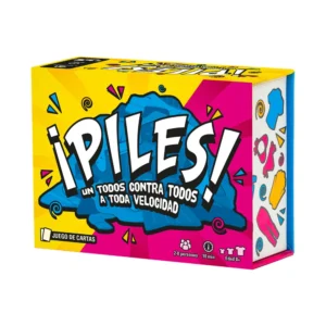 Caja de Piles, juego de cartas de rapidez y memoria